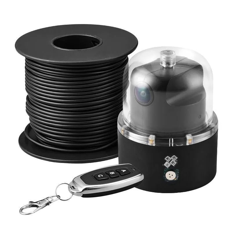 360° Remote Control Transparent Cover Temperature-Sensing Deep-Probing Fish Catcher